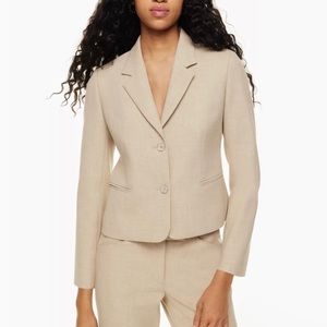 Wilfred Notes Blazer, Heather Oat Beige